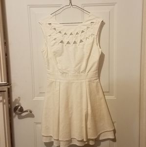 Forever 21 medium off white dress